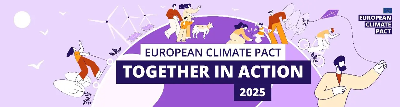 European Climate Pact Together in Action 2025 banner